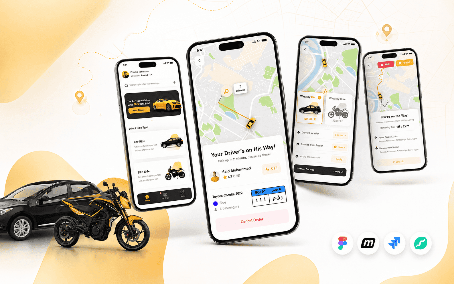 Wasalny — Transportation & Trips App